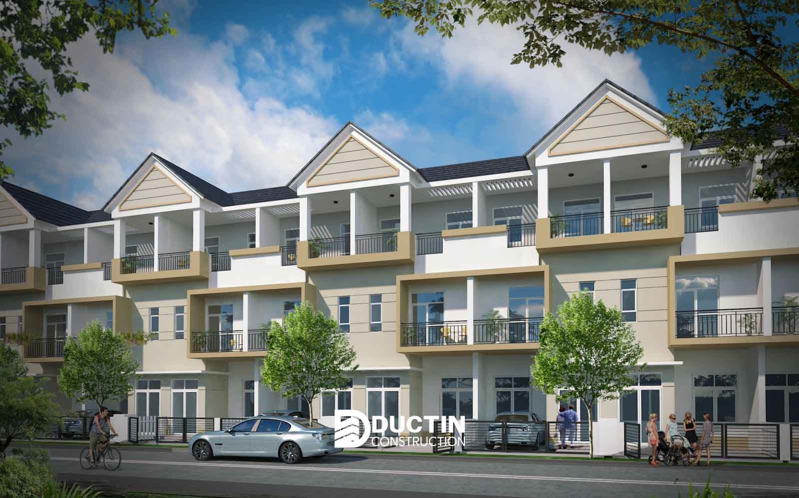 Biệt thự song lập Park Riverside Quận 9 - Dấu ấn tân cổ điển giữa không gian hiện đại