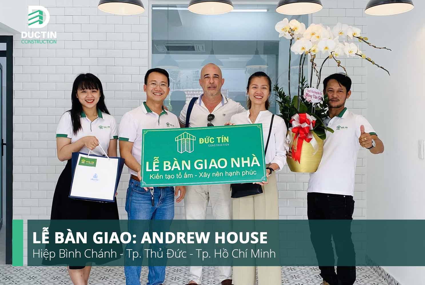 Andrew House - Nhà ở kết hợp văn phòng tại Liên Phường