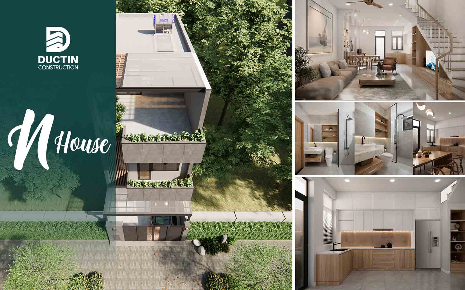 3D diem nhan N house