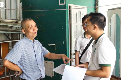 Khảo Sát Dự Án Cải Tạo CHDV Quận 6 cùng Duc Tin Construction