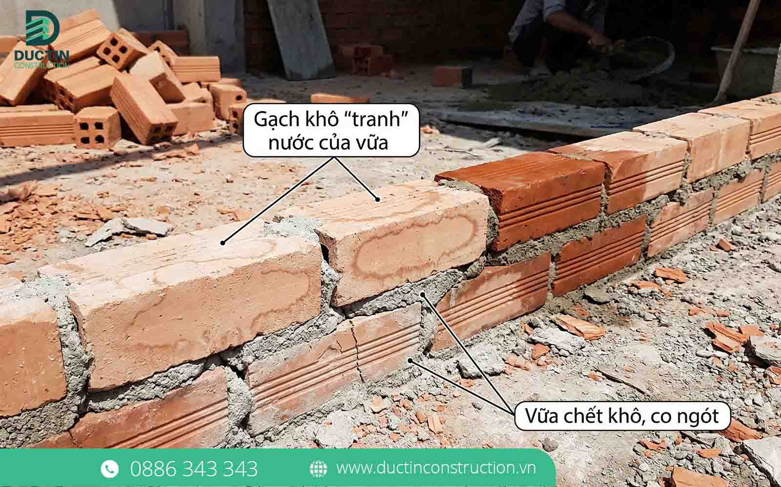 sai lam khi chon va xu ly gach