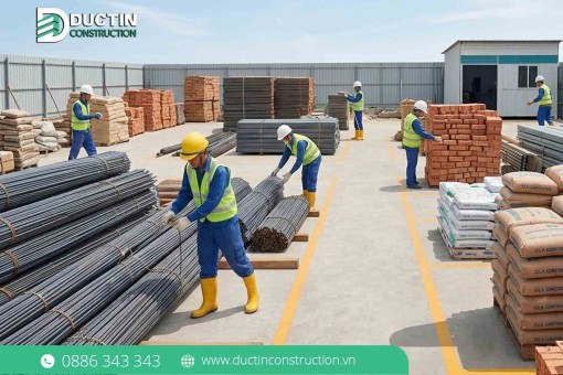 Bảng giá vật liệu xây dựng mùa khô 2026 | Đức Tín Construction