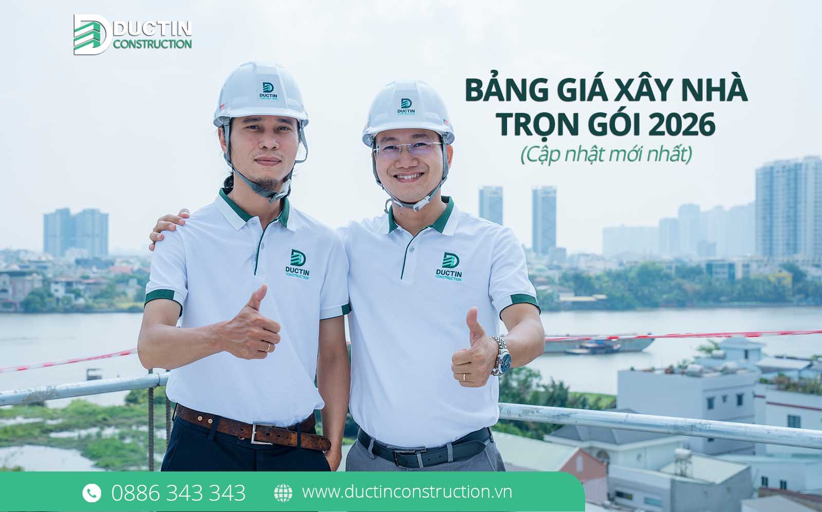 Báo giá xây nhà trọn gói mùa khô 2026: Chìa khóa trao tay, cam kết không phát sinh