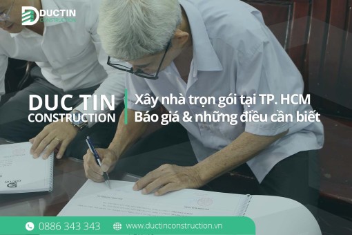 Xây nhà trọn hói tại Tp. Hồ Chí Minh 2026: Báo giá & những điều cần biết