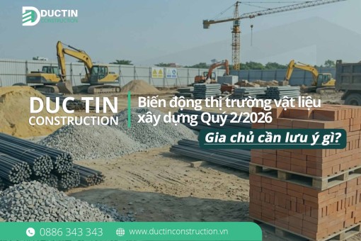 Biến động thị trường vật liệu xây dựng Quý 2/2026: Gia chủ cần lưu ý gì?