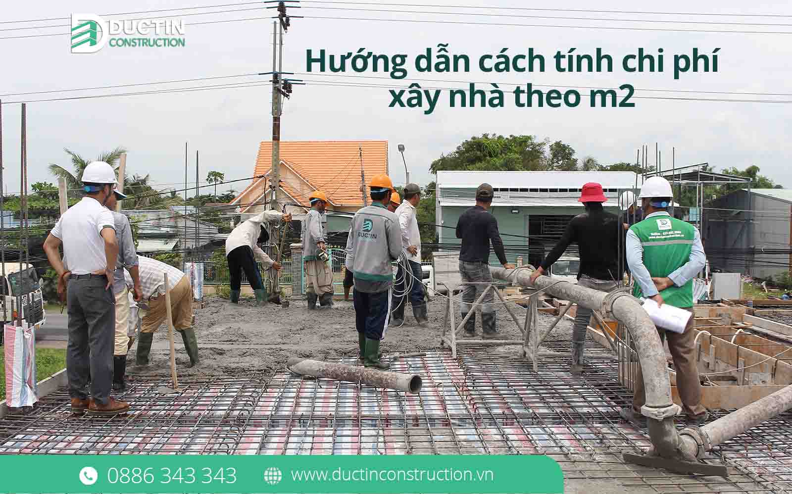 Hướng dẫn cách tính chi phí xây nhà theo m2 tại TP.HCM chuẩn xác nhất 2026
