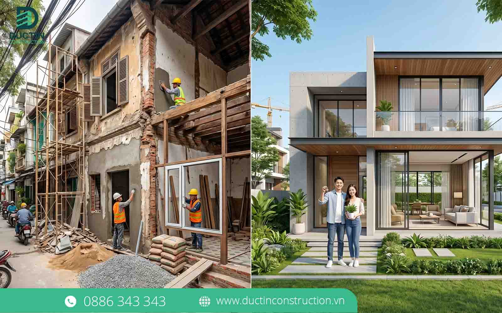 so sanh cai tao va xay moi