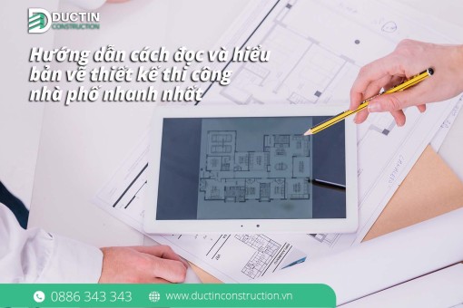 Hướng dẫn cách đọc và hiểu bản vẽ thiết kế thi công nhà phố nhanh nhất