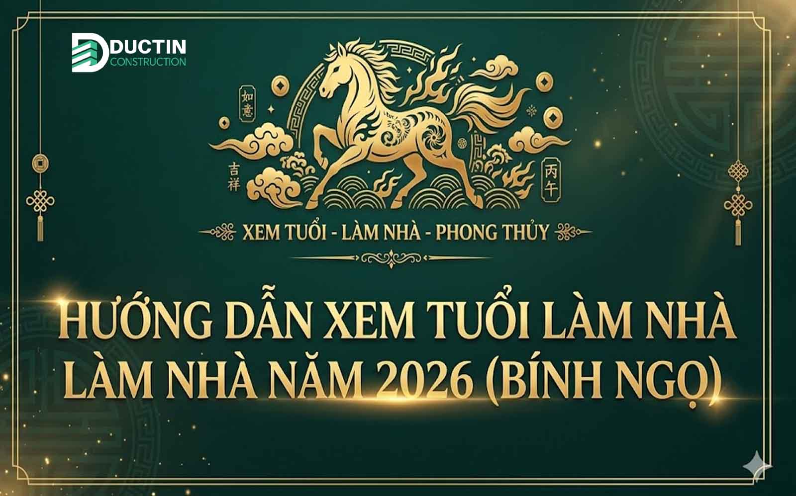 Xem tuổi và ngày tốt khởi công làm nhà tháng 6, 7, 8 (Năm 2026)
