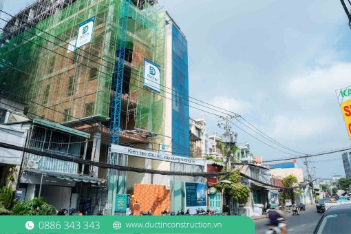 Duc Tin Construction: Nhà thầu xây dựng văn phòng cho thuê nổi bật tại Ung Văn Khiêm, Thành phố Hồ Chí Minh
