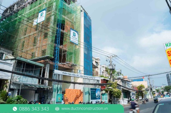 Duc Tin Construction: Nhà thầu xây dựng văn phòng cho thuê nổi bật tại Ung Văn Khiêm, Thành phố Hồ Chí Minh