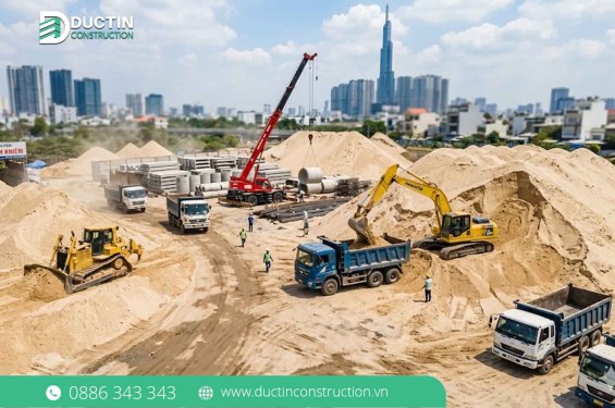 Giá cát xây dựng biến động như thế nào hiện nay? Cảnh báo rủi ro