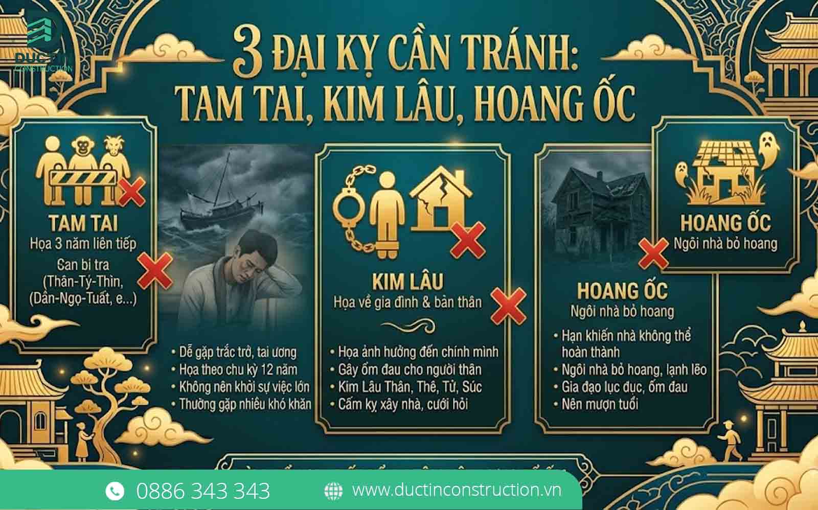 3 dai ky can tranh khi xay nha