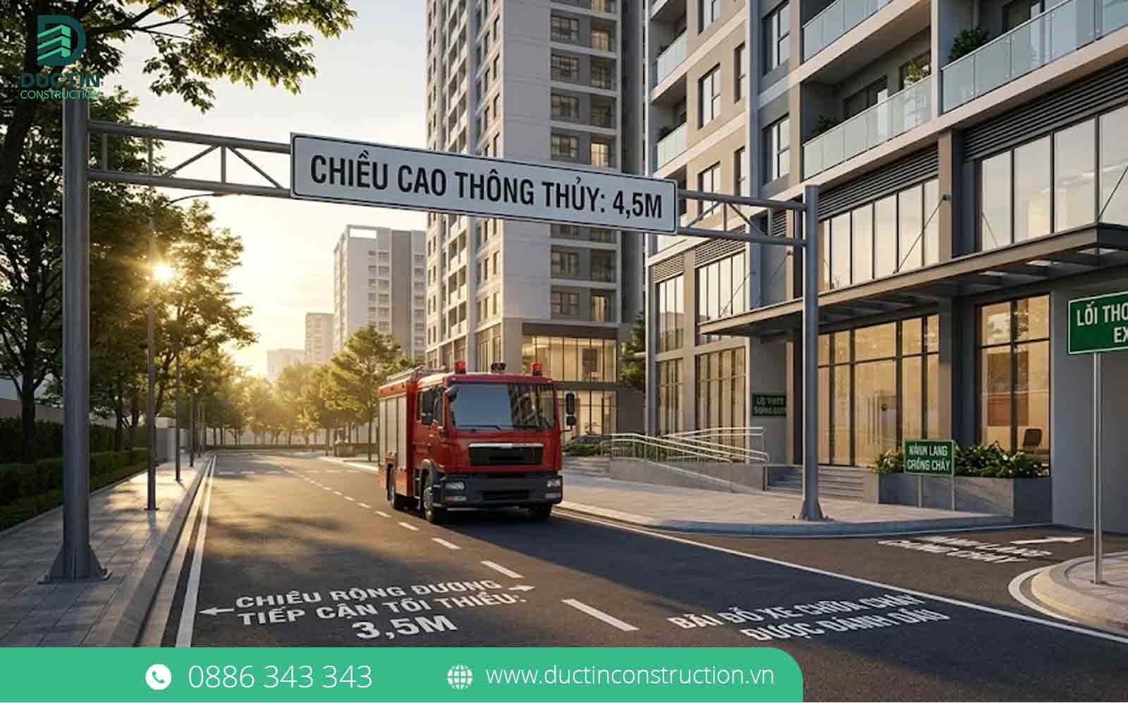 tieu chuan giao thong phuc vu pccc