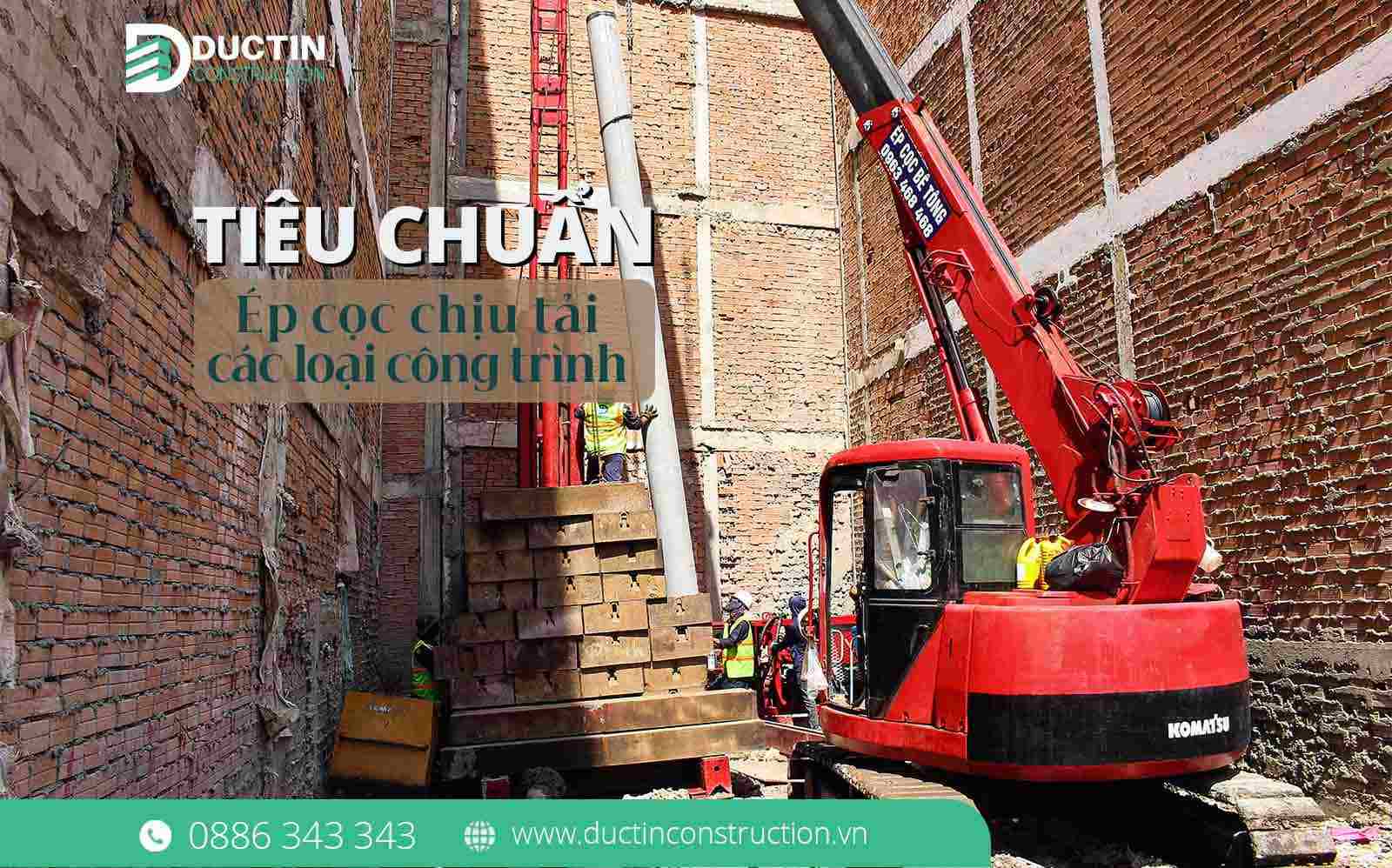Tiêu chuẩn ép cọc chịu tải dành cho các loại công trình: Kiến thức nền tảng cần biết