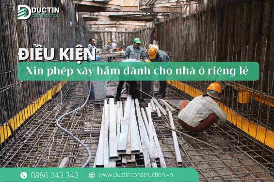 Điều kiện xin phép xây hầm dành cho nhà ở riêng lẻ: Quy định bắt buộc cần nắm rõ