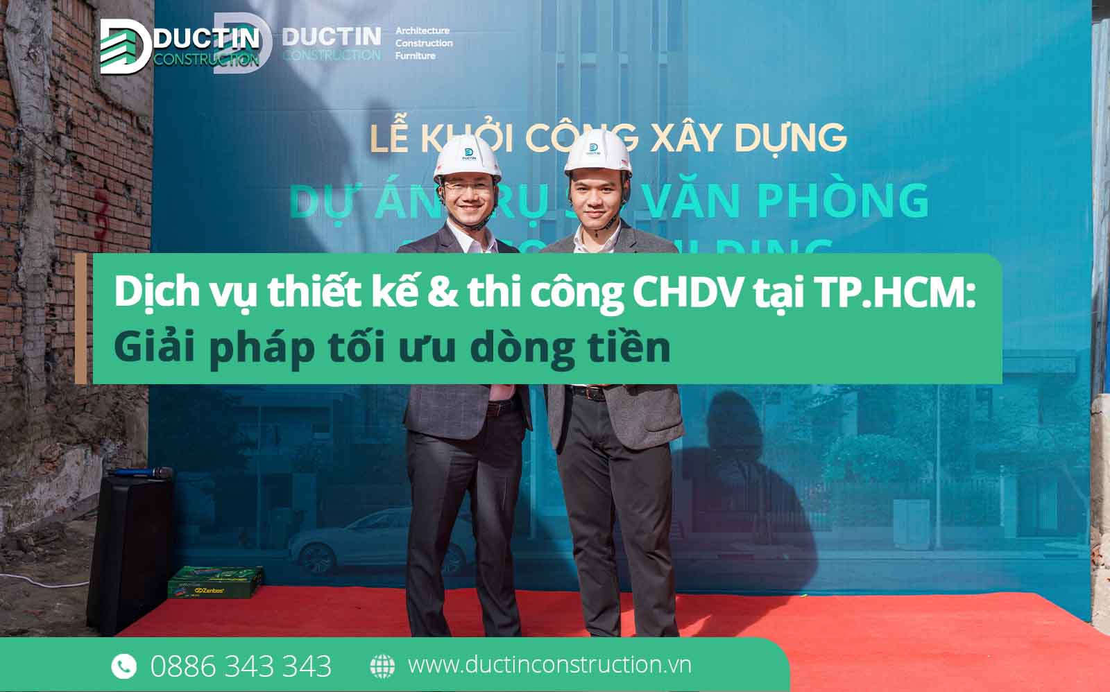 Dịch vụ thiết kế & thi công Căn hộ dịch vụ (CHDV) chuyên nghiệp tại TP.HCM: Giải pháp tối ưu dòng tiền