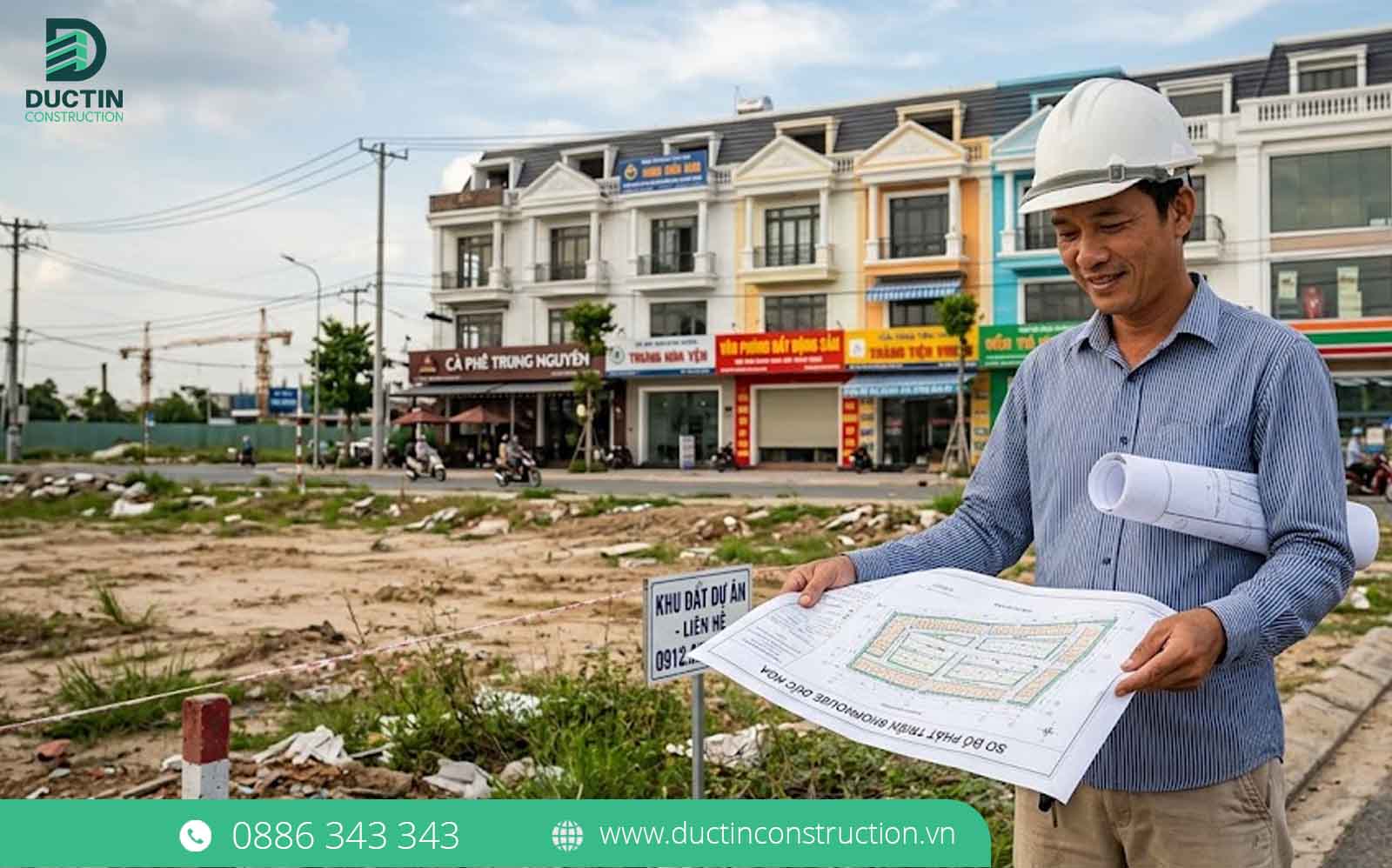 dat thuong mai dich vu co duoc xay nha khong