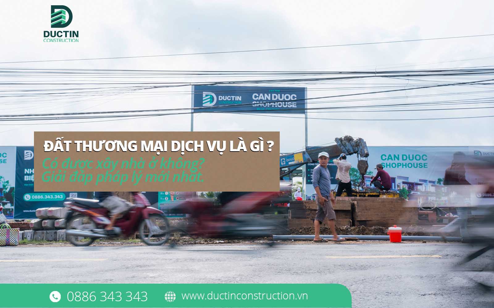Đất thương mại dịch vụ là gì? Có được xây nhà ở không? Giải đáp pháp lý mới nhất