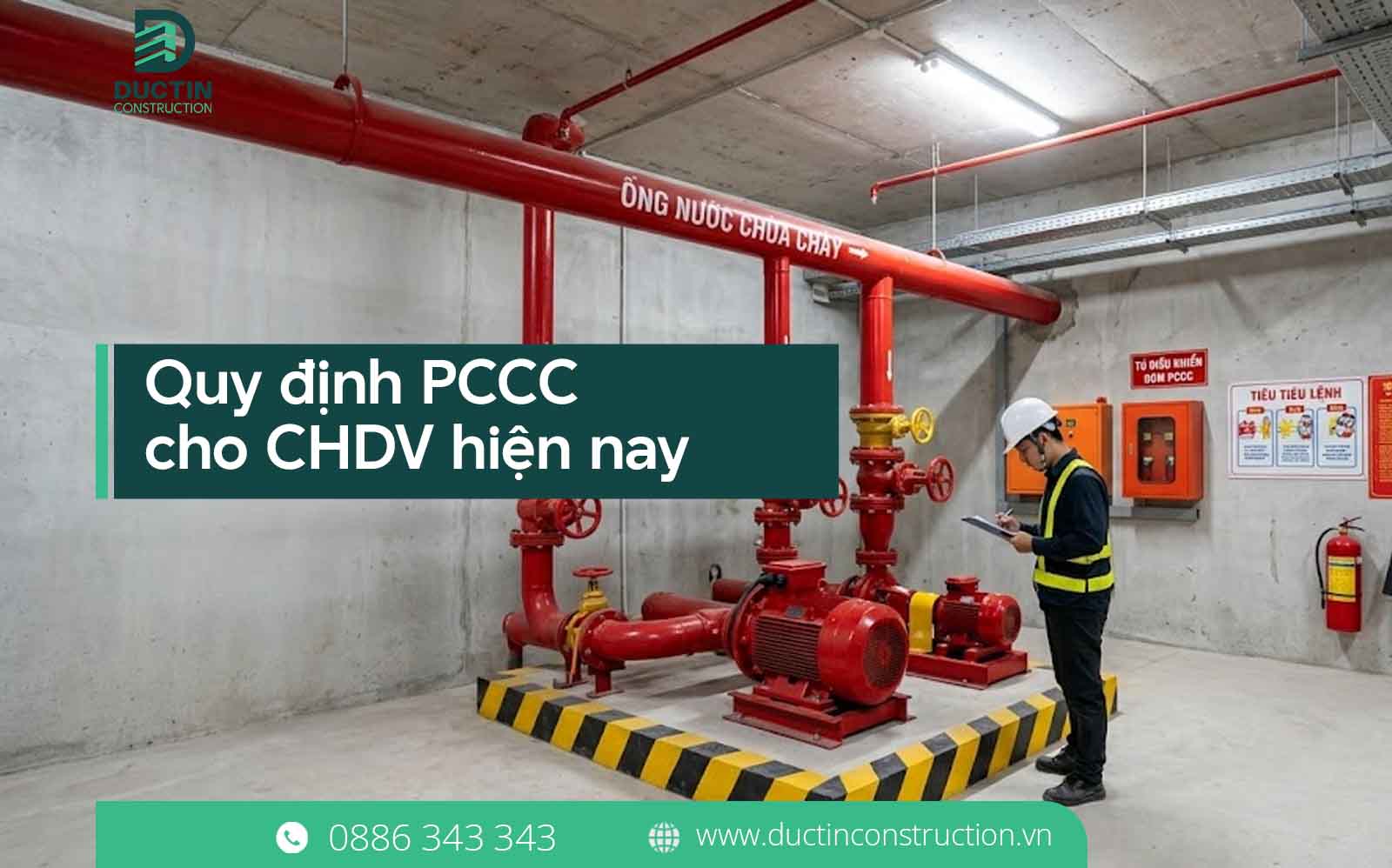 Quy định PCCC cho căn hộ cho thuê hiện nay như thế nào? Giải đáp chi tiết