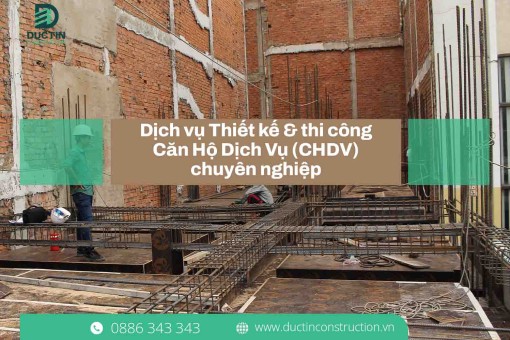 Dịch vụ thiết kế & thi công Căn hộ dịch vụ (CHDV) chuyên nghiệp – Chìa khóa vàng tối ưu dòng tiền