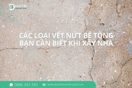 Các loại vết nứt bê tông –  cần biết để xử lí chuẩn !