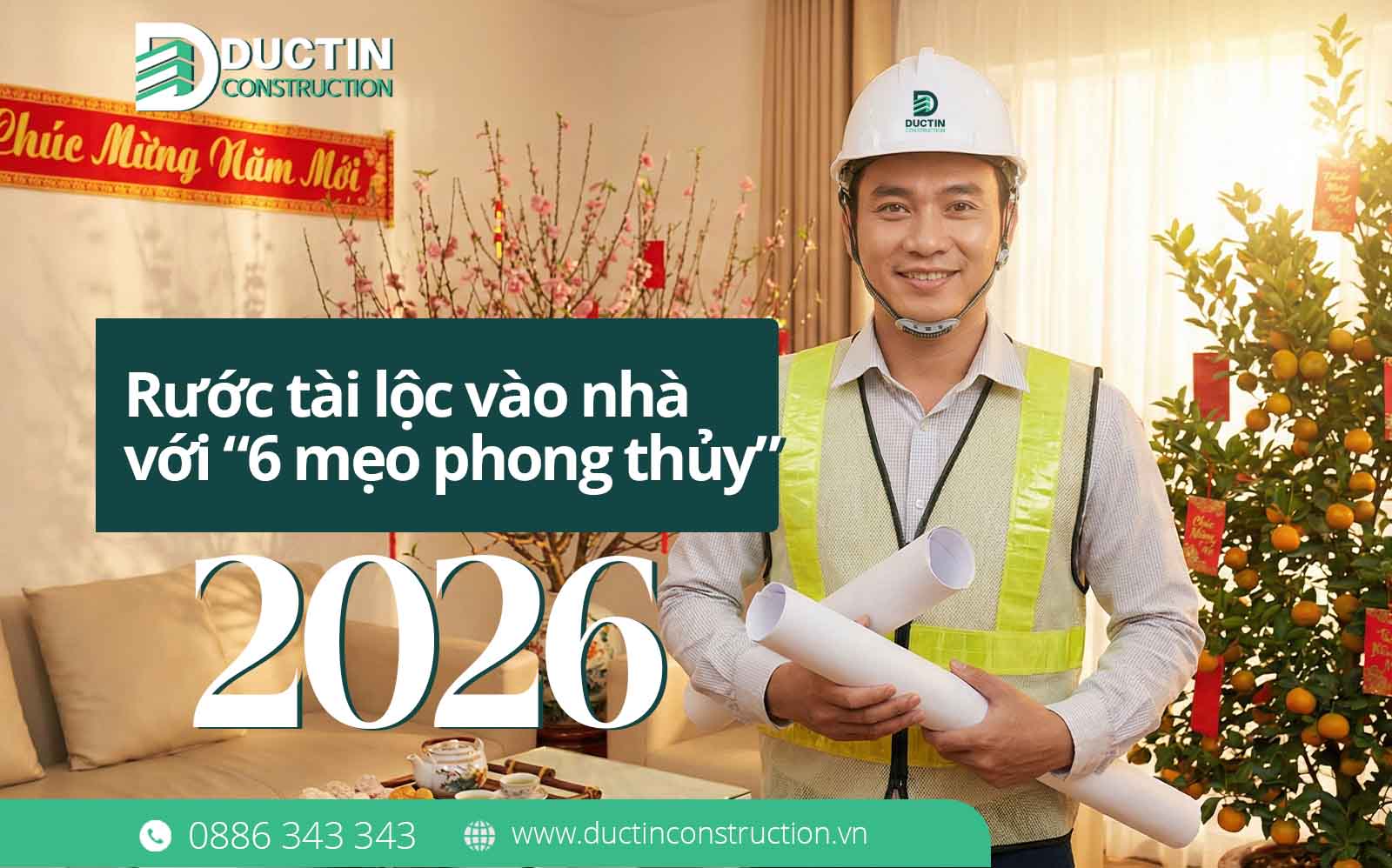 Rước tài lộc vào nhà với 6 mẹo phong thủy đón Tết 2026 (Bính Ngọ)
