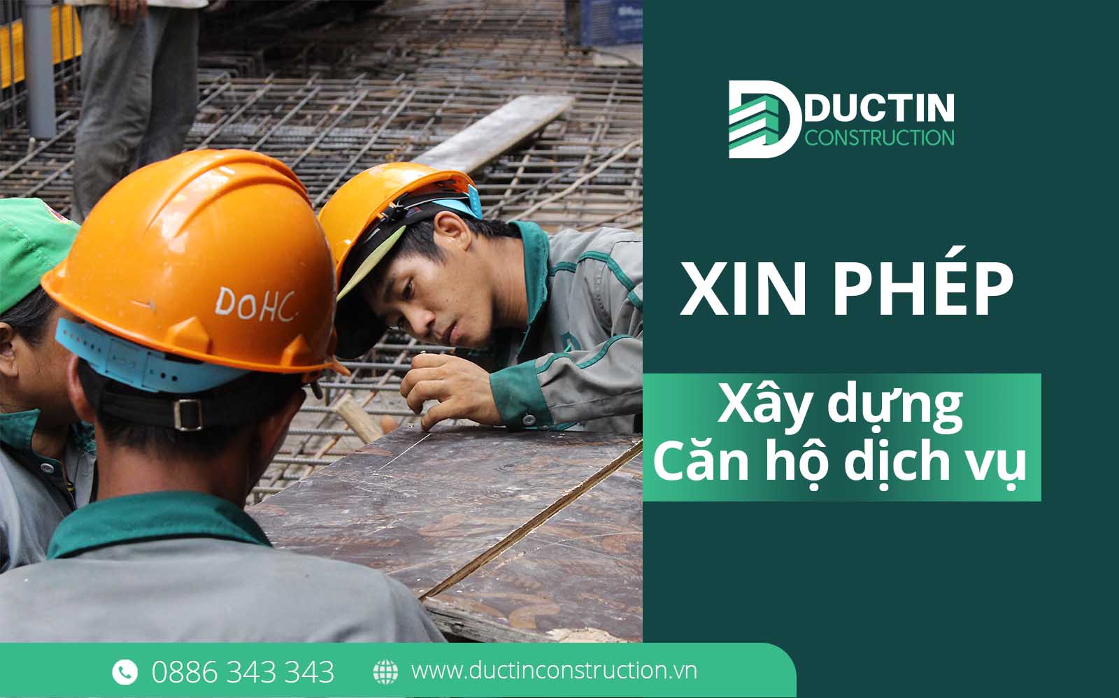 Xin giấy phép xây dựng căn hộ dịch vụ
