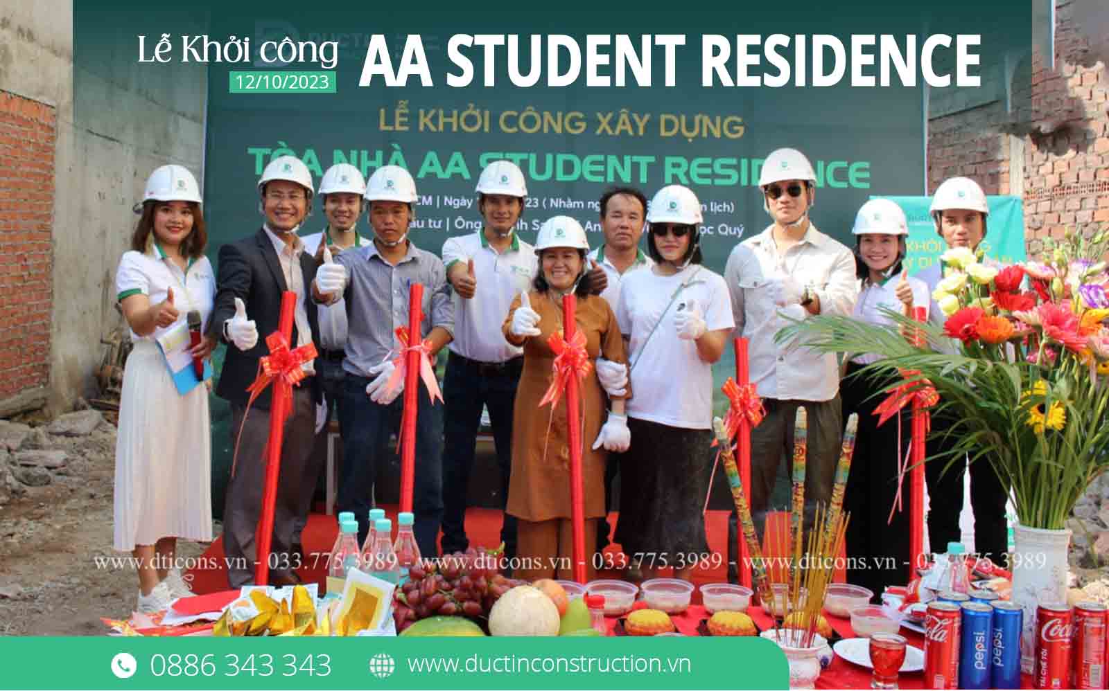Lễ Khởi công AA Student Residence