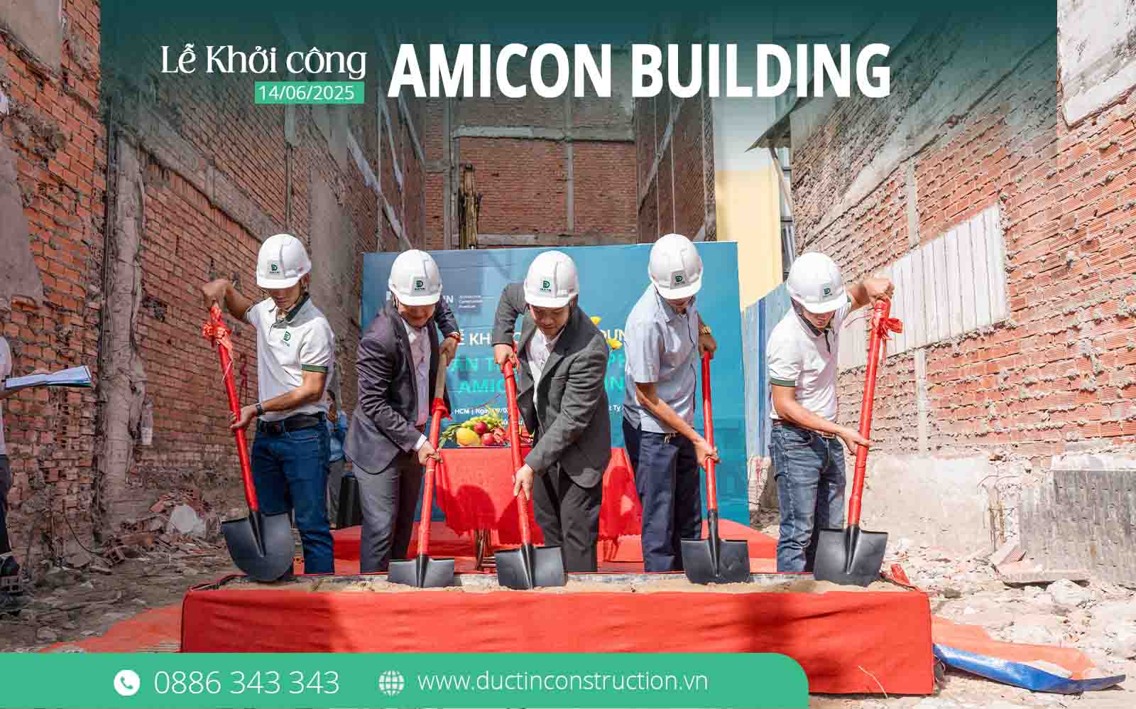 Lễ Khởi công Amicon Building