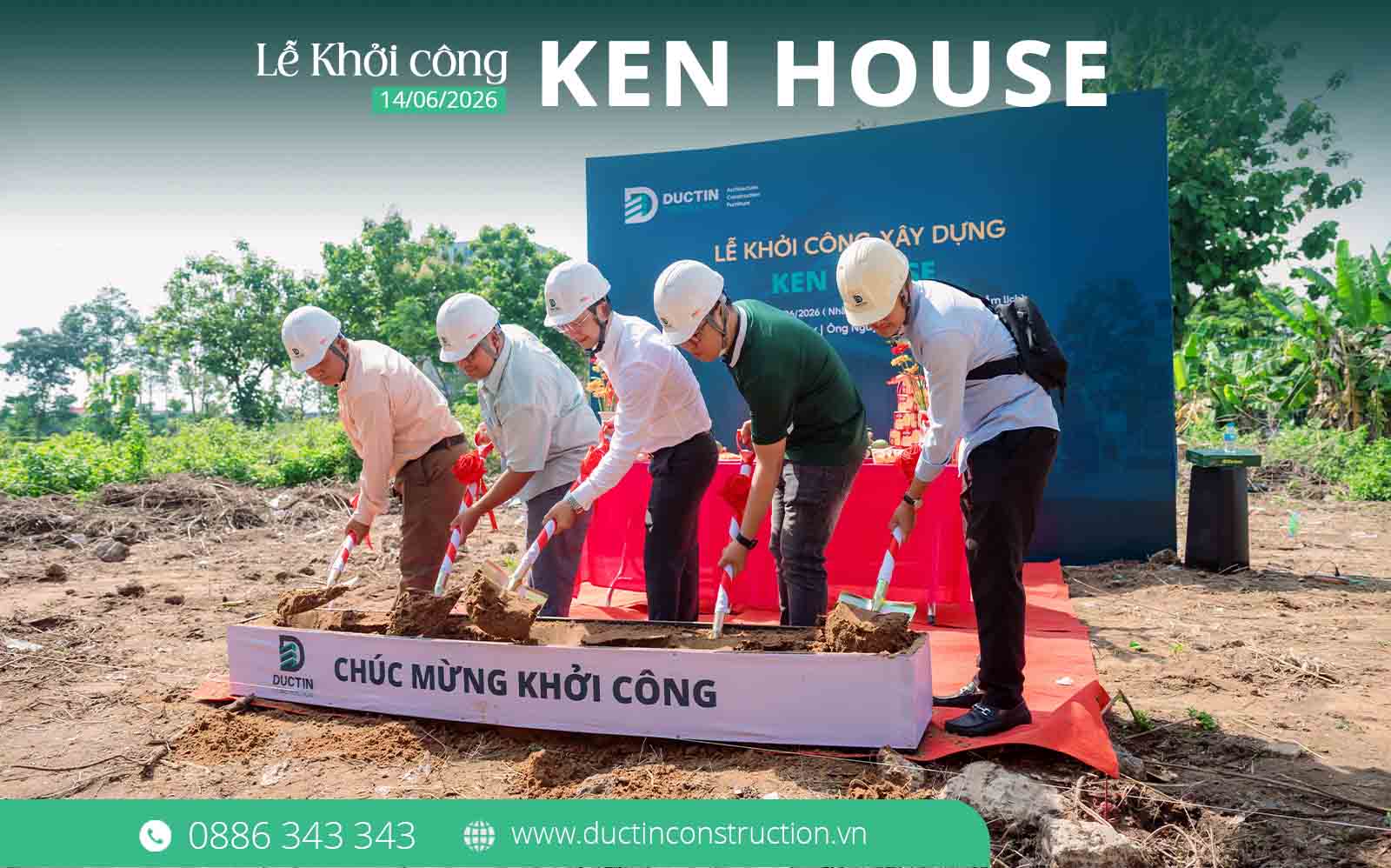 Lễ khởi công Ken House