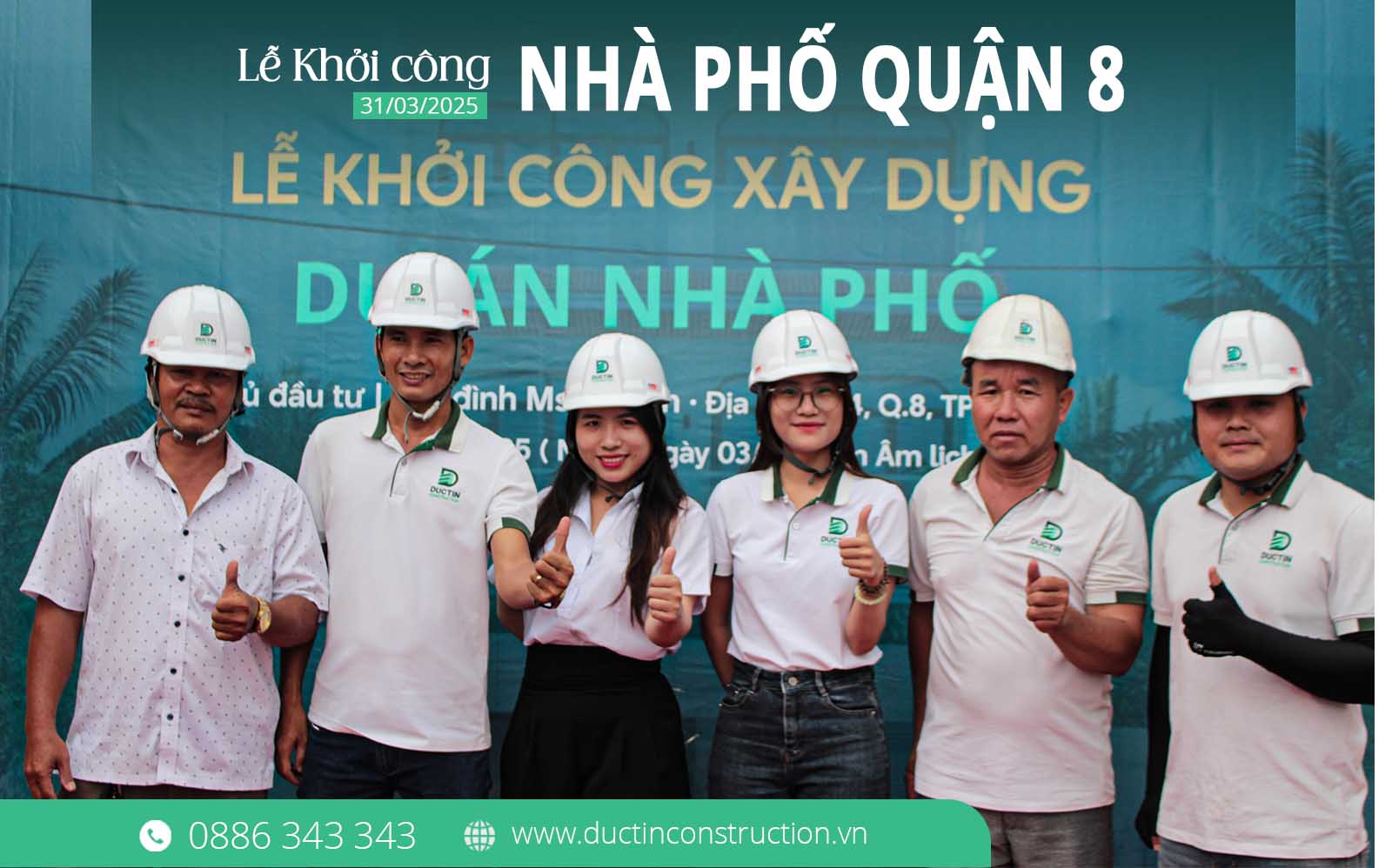 Lễ Khởi công Nhà phố quận 8