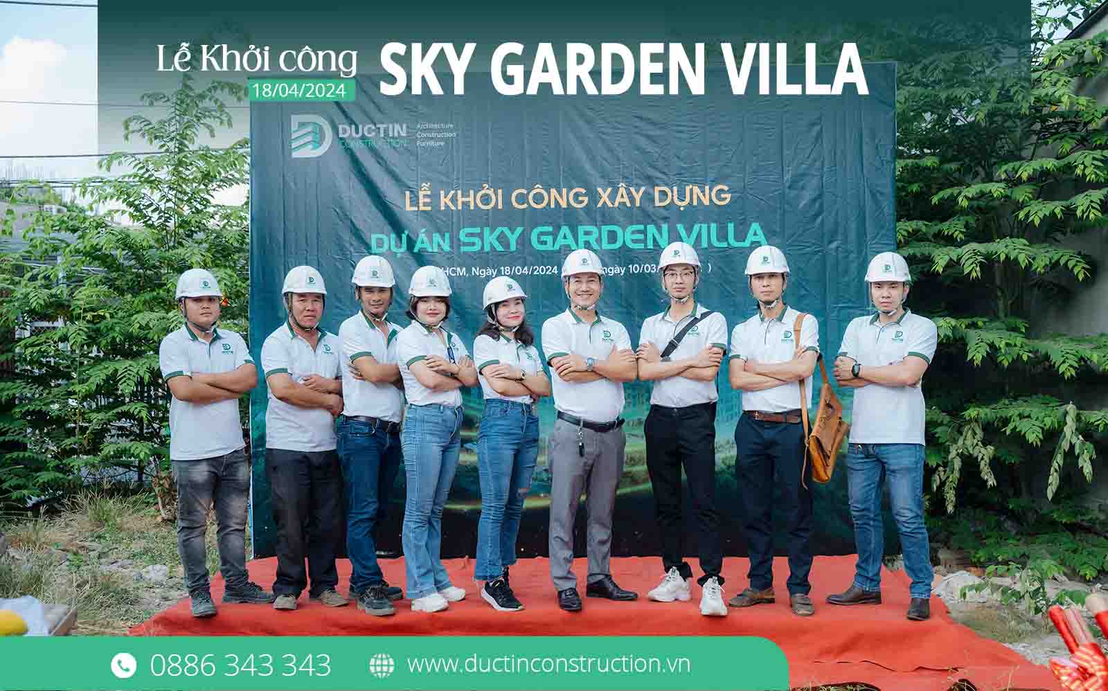 Lễ khởi công Sky Garden Villa