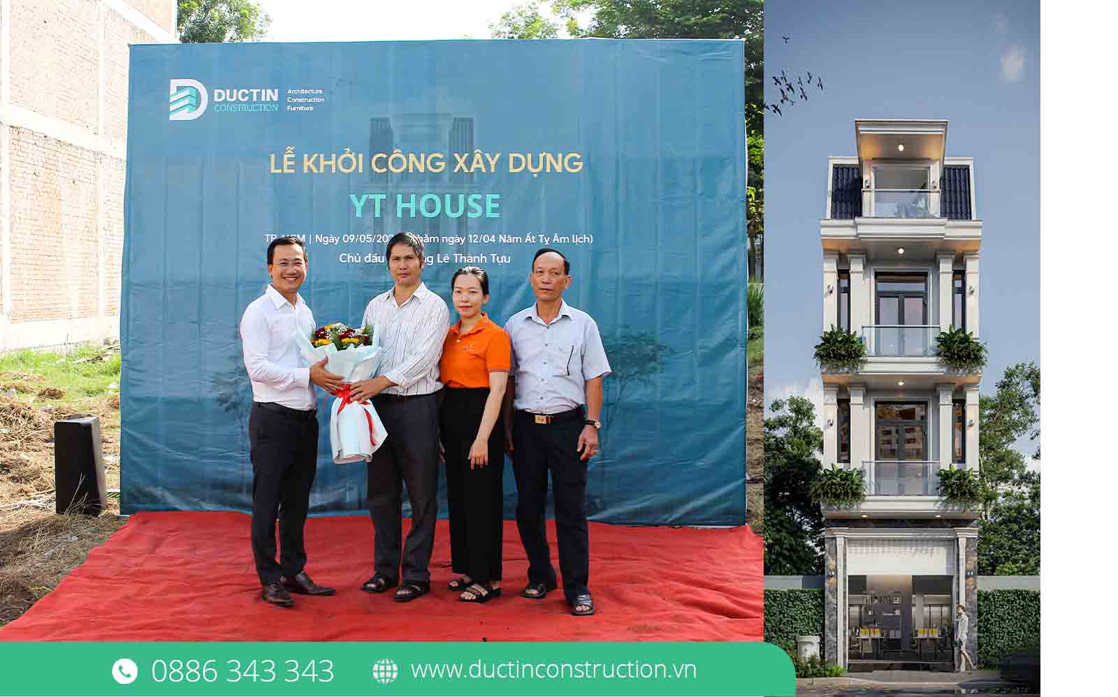 Lễ khởi công Nhà phố YT HOUSE